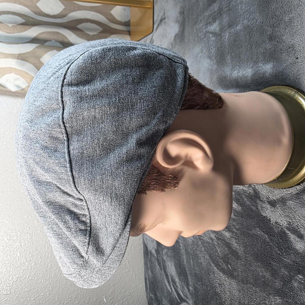 Boston Scally Co. Newsboy Hat. GREY - Picture 3 of 7